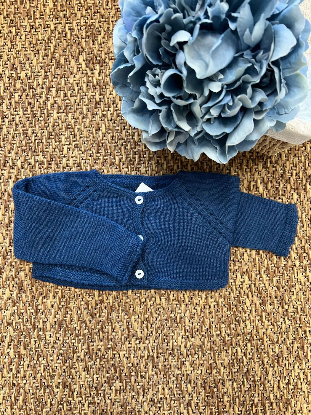 Giacchino Bimba BLU PRENDAS DE PUNTO 9507
