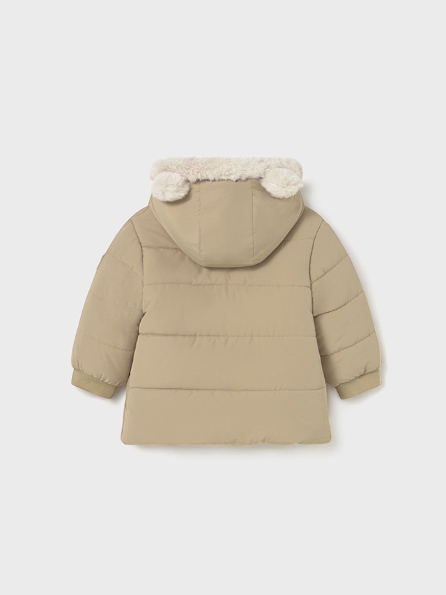 Giaccone orecchie pelo Bimbo Beige 2424/50 - NANU' BABY