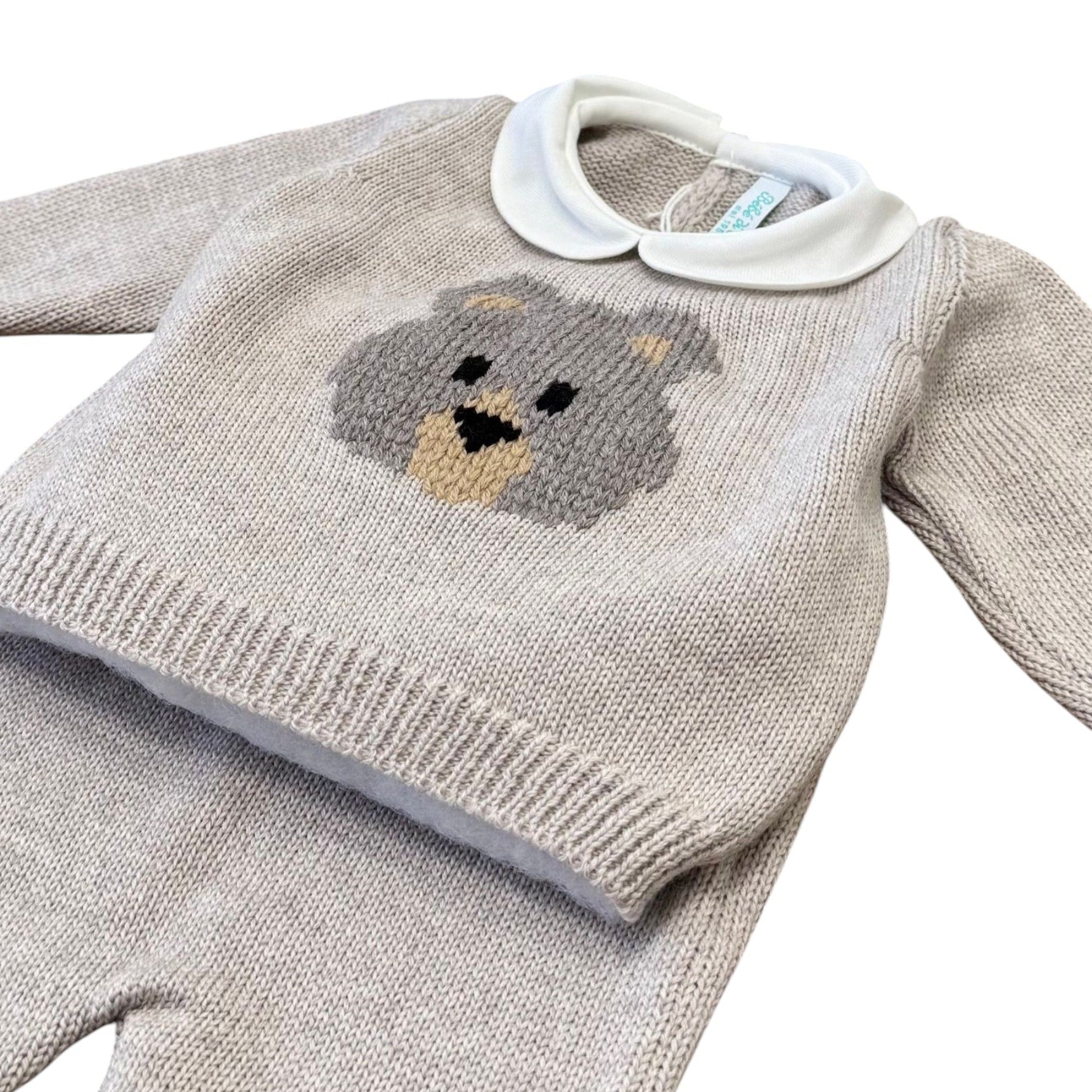 Baby Newborn Outfit Beige 2P85