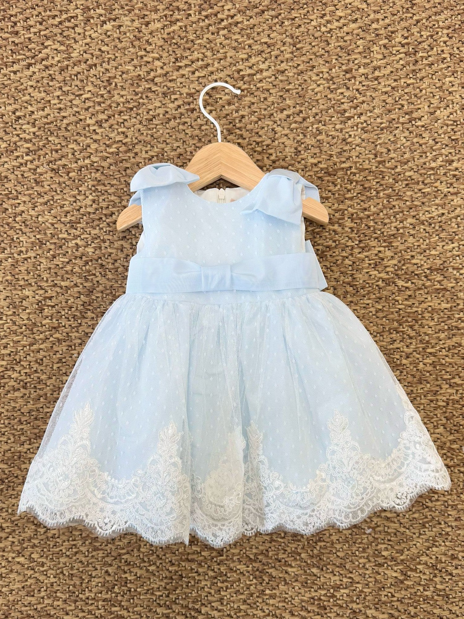 Abito Cerimonia dritto Bimba CIELO GG25D03I/C