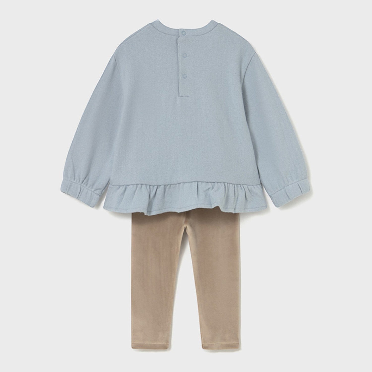 Completo leggings pullover Bimba Grigio 2738/27 -  NANU' BABY