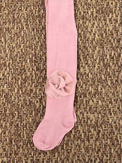 Collant con fiori ROSA 2094C/R - NANU' BABY