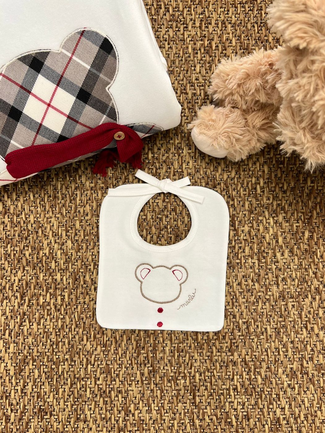 Bavetta Neonato PANNA IF15BAVM - NANU' BABY