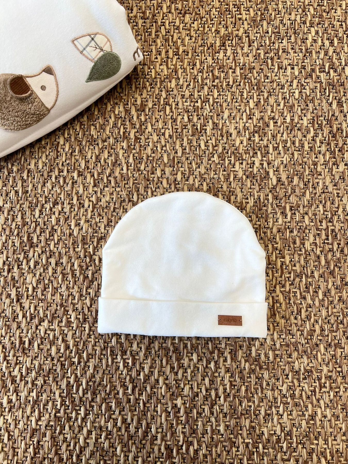 Cuffia tenero Riccio Neonato VERDE IG7273BIS - NANU' BABY