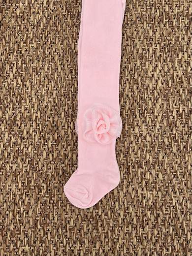 Collant con fiori ROSA 2094C/RB - NANU' BABY