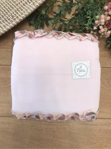 Coperta in lana Neonata ROSA IC1481 - NANU' BABY