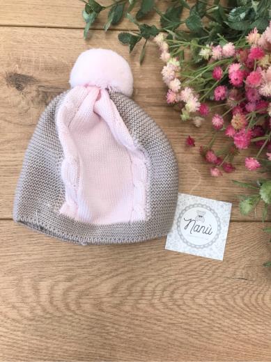 Cuffia Neonata ROSA IC4771