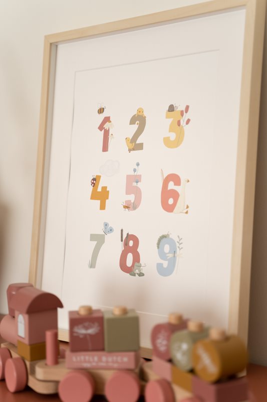 Poster Little Goose ABC Rosa - A3  Rosa PW10710750 -  NANU' BABY