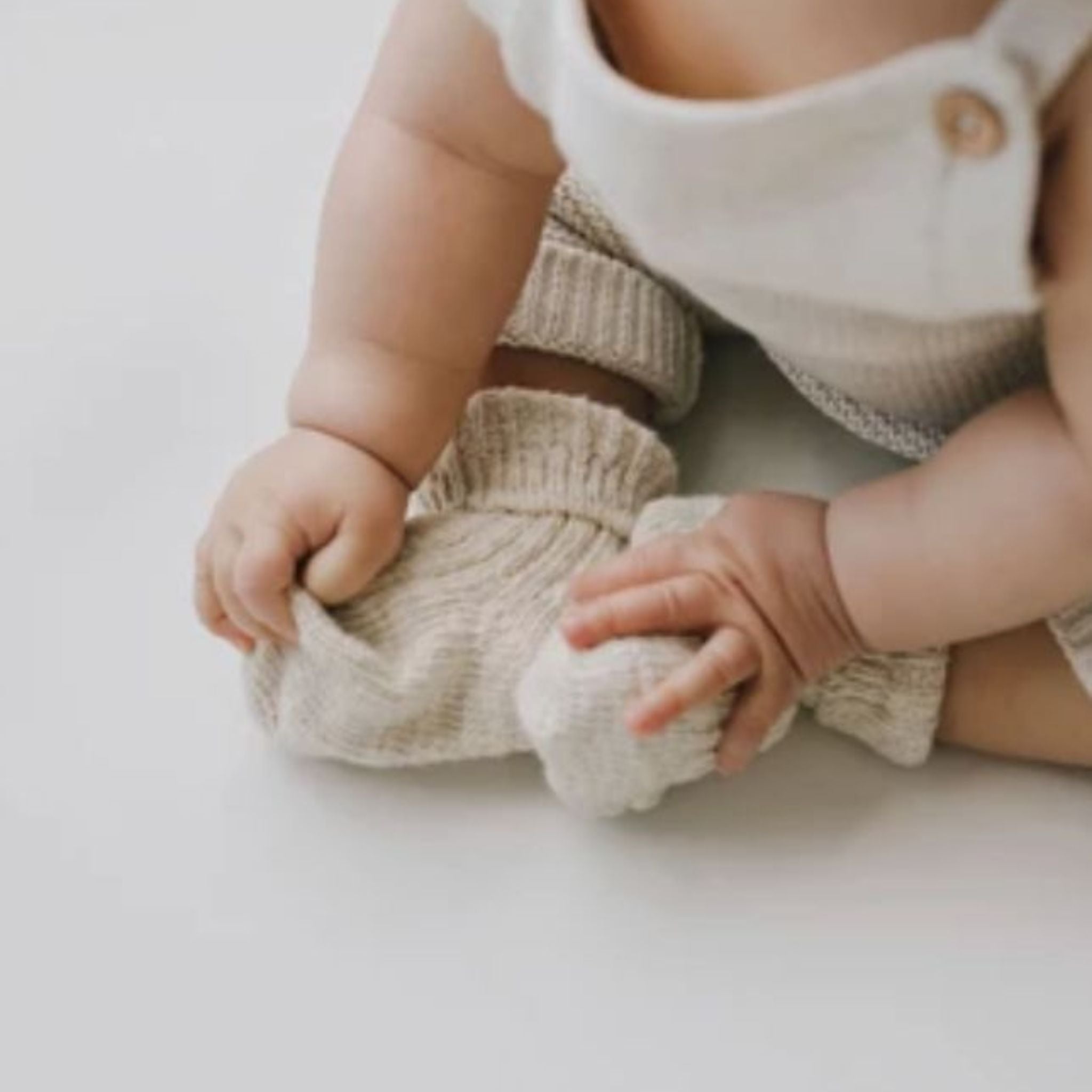 Babbucce e Cuffie Neonato -  NANU' BABY