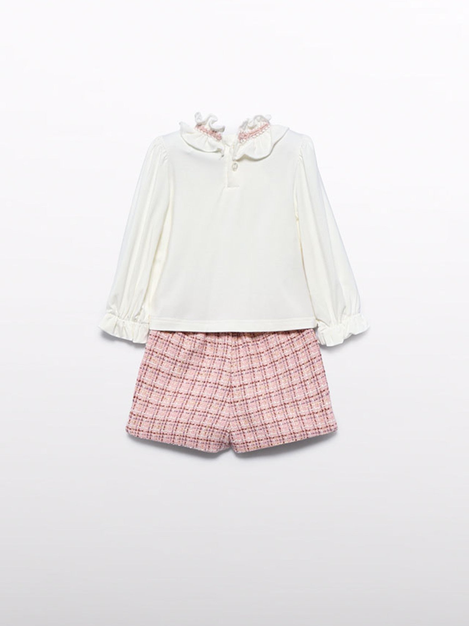 Compl. bermuda tweed Bimba Rosa 5710/8 -  NANU' BABY