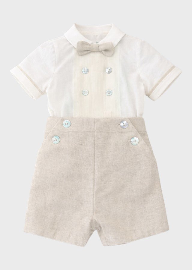 1/6322 - B - Cerimonia - PONTO POR PONTO corredino e abbigliamento neonato | NANU' BABY