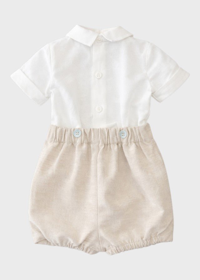 1/6322 - B - Cerimonia - PONTO POR PONTO corredino e abbigliamento neonato | NANU' BABY