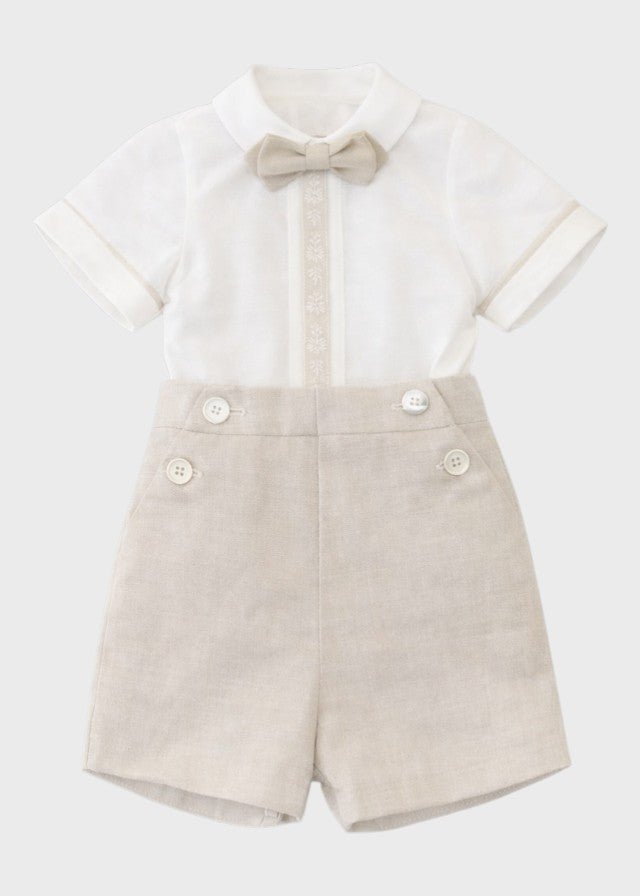 1/6324 - B - Cerimonia - PONTO POR PONTO corredino e abbigliamento neonato | NANU' BABY