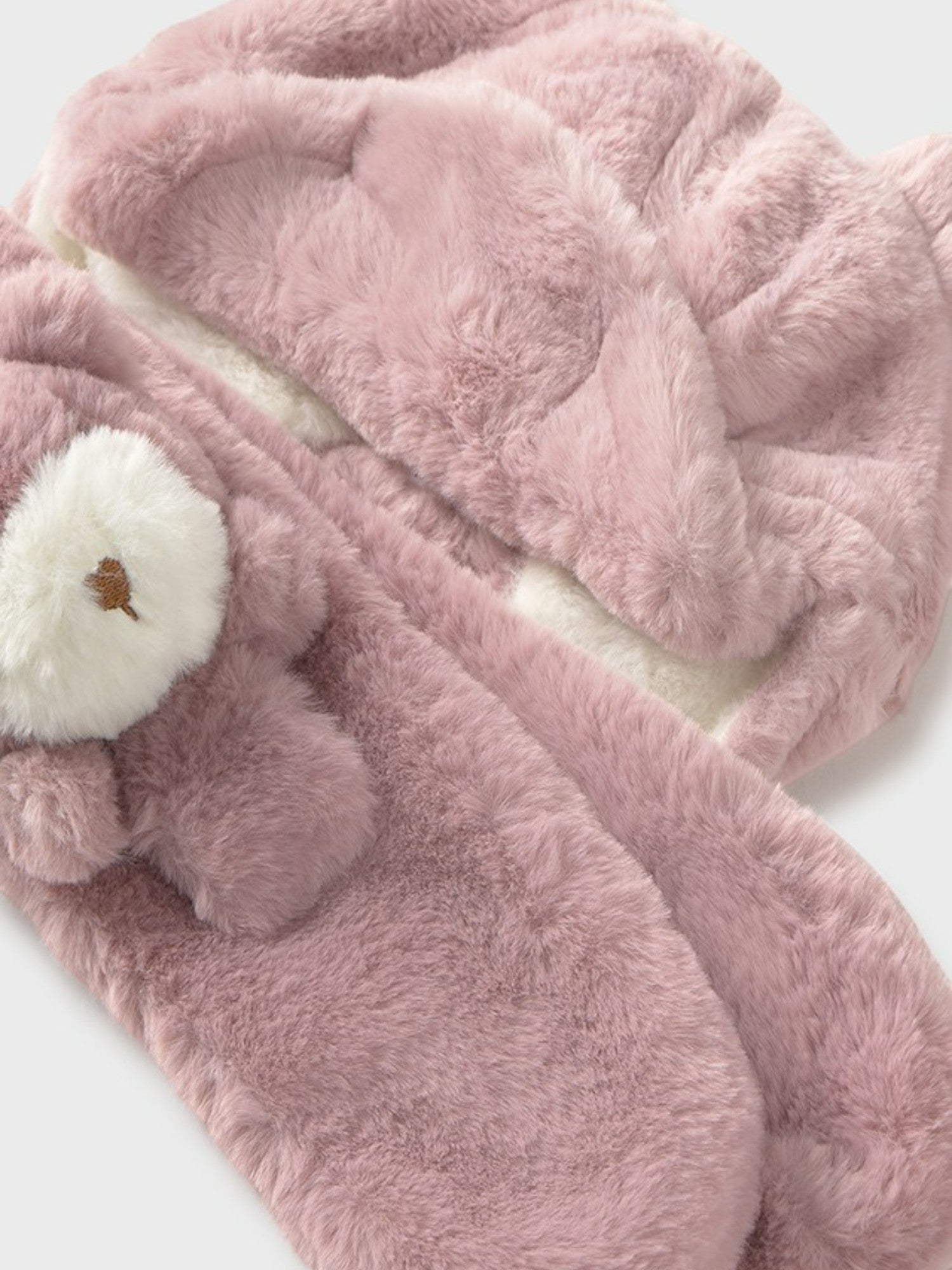 Completo cappello,sciarpa pellic  Rosa 10020/66 -  NANU' BABY