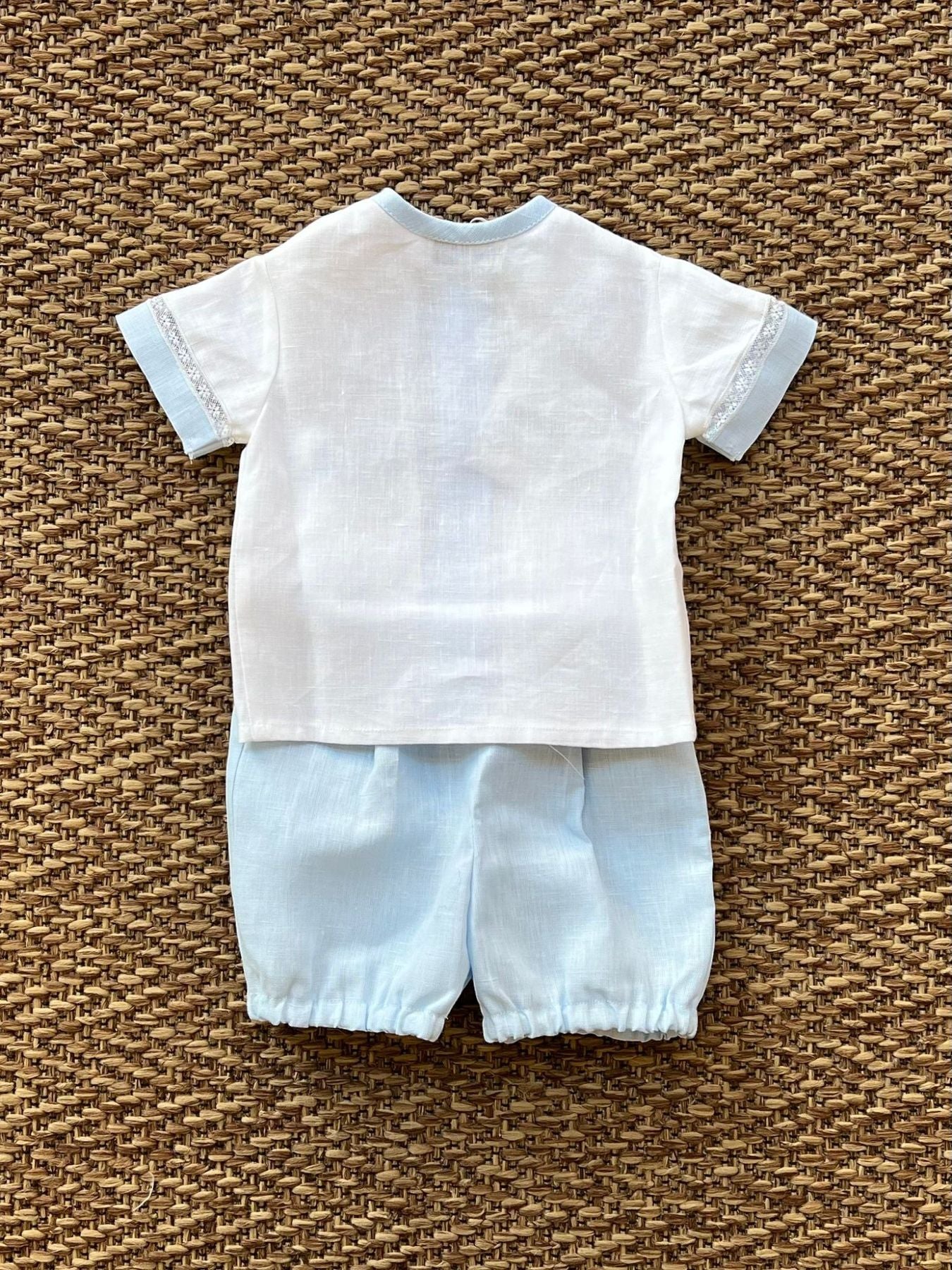 Completo puro lino Bimbo CIELO ATIP/CN