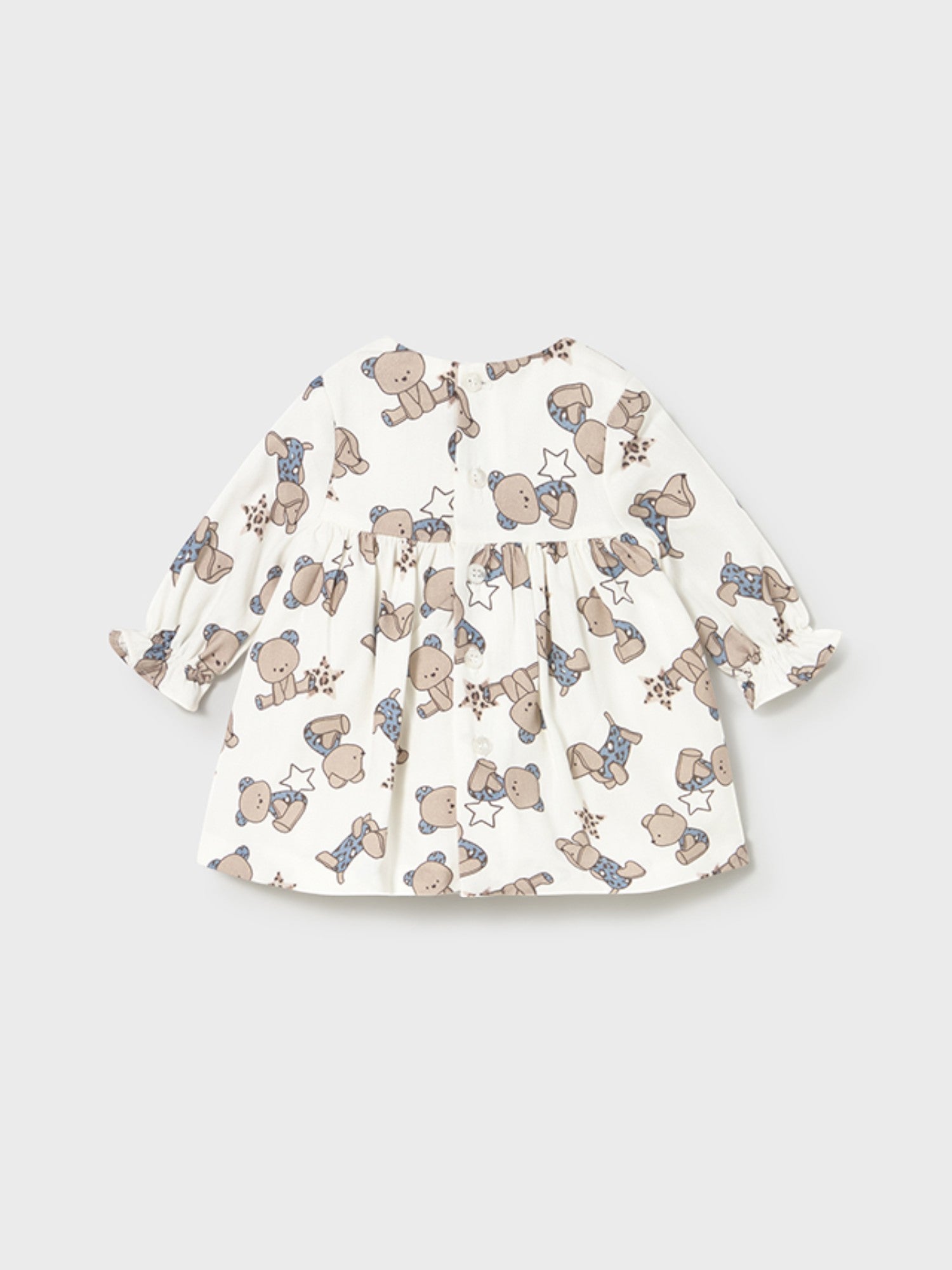 Girl's Dress, Light Blue, 2814/87