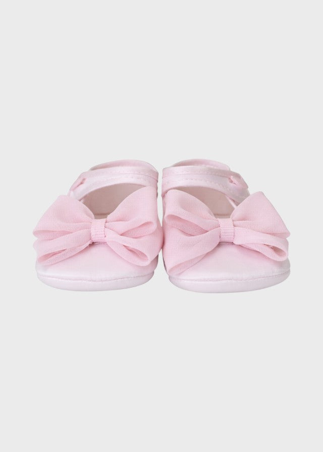 Pinkfarbene Satin-Ballerinas SF4128/T088/R