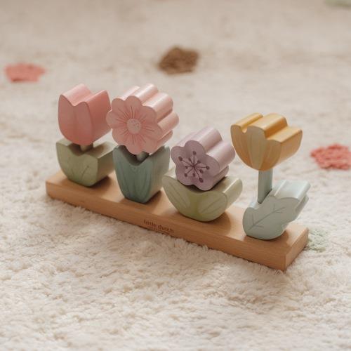 Puzzle impilabile Fiori - Giardino delle fate  MULTICOLORE LD7330