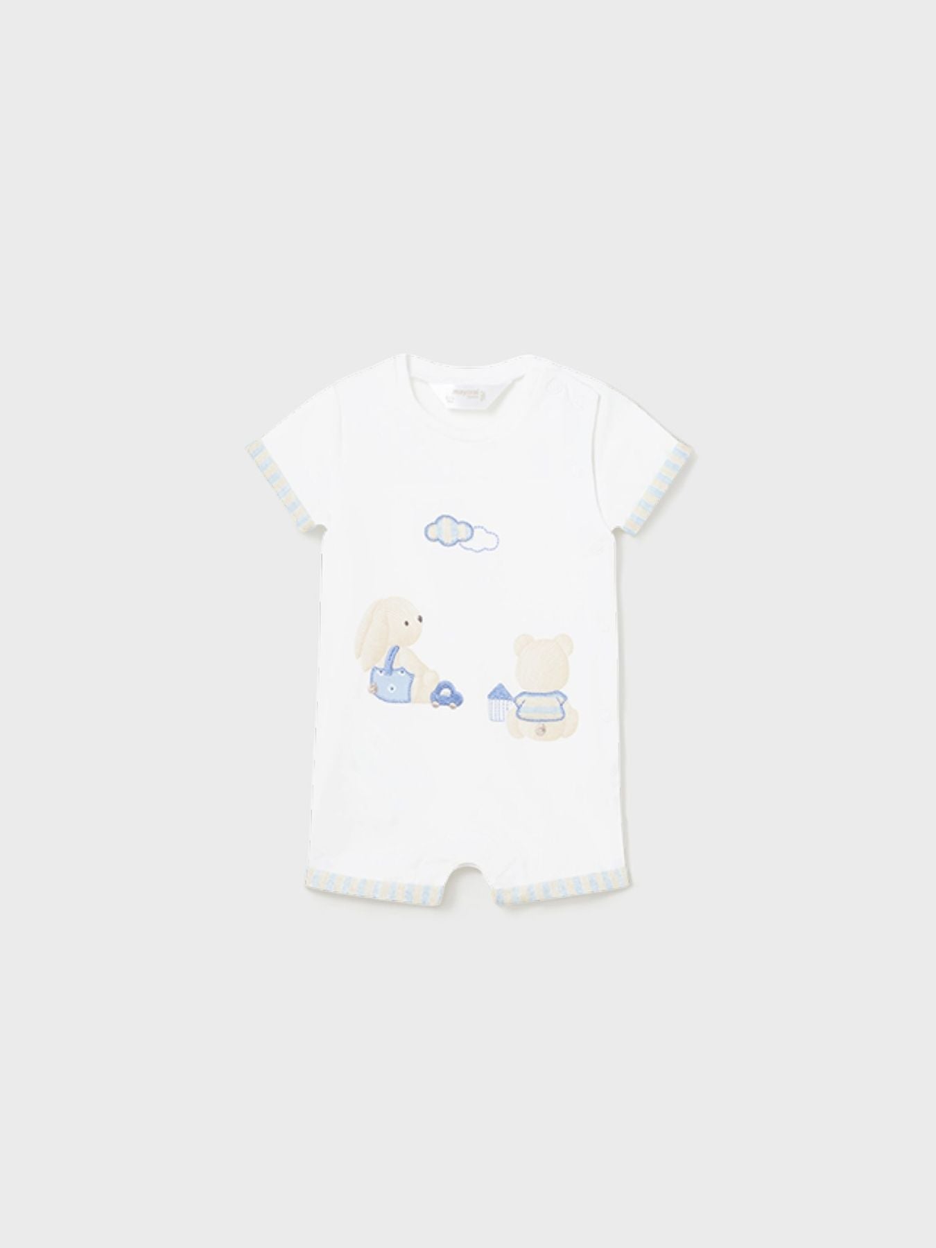 Set 2 pagliaccetti corti Bimbo CIELO 1722/C