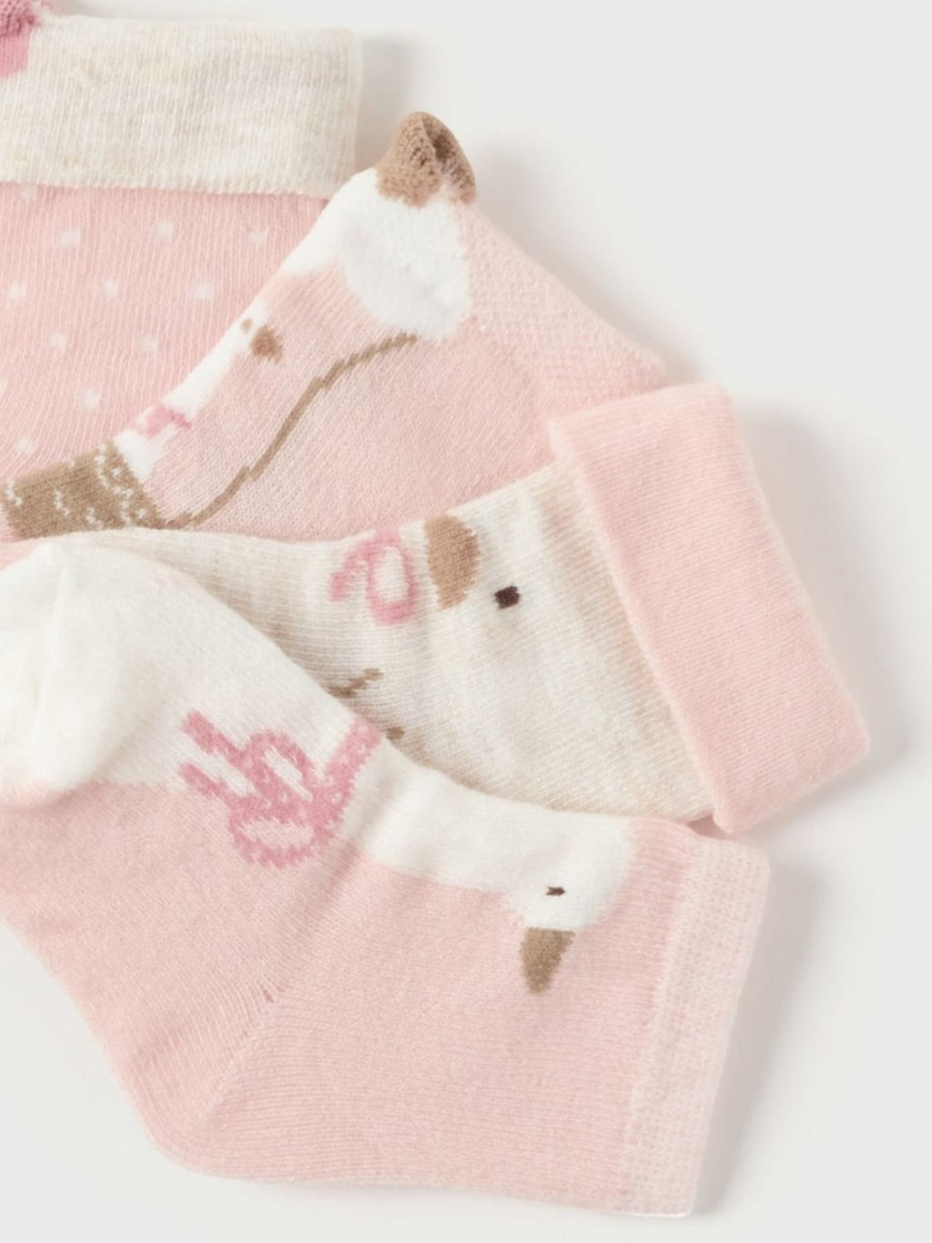 Set mit 4 rosa Socken 2G-9762/RB