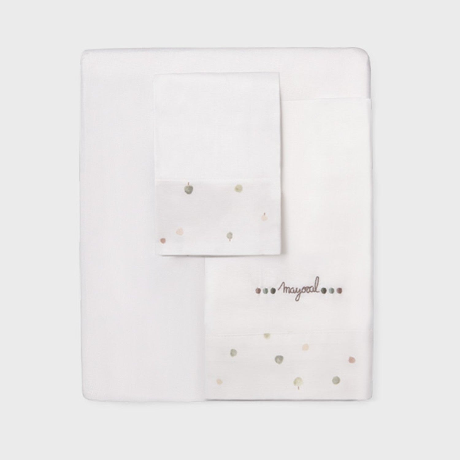 Green Baby Fitted Sheet 9992/11