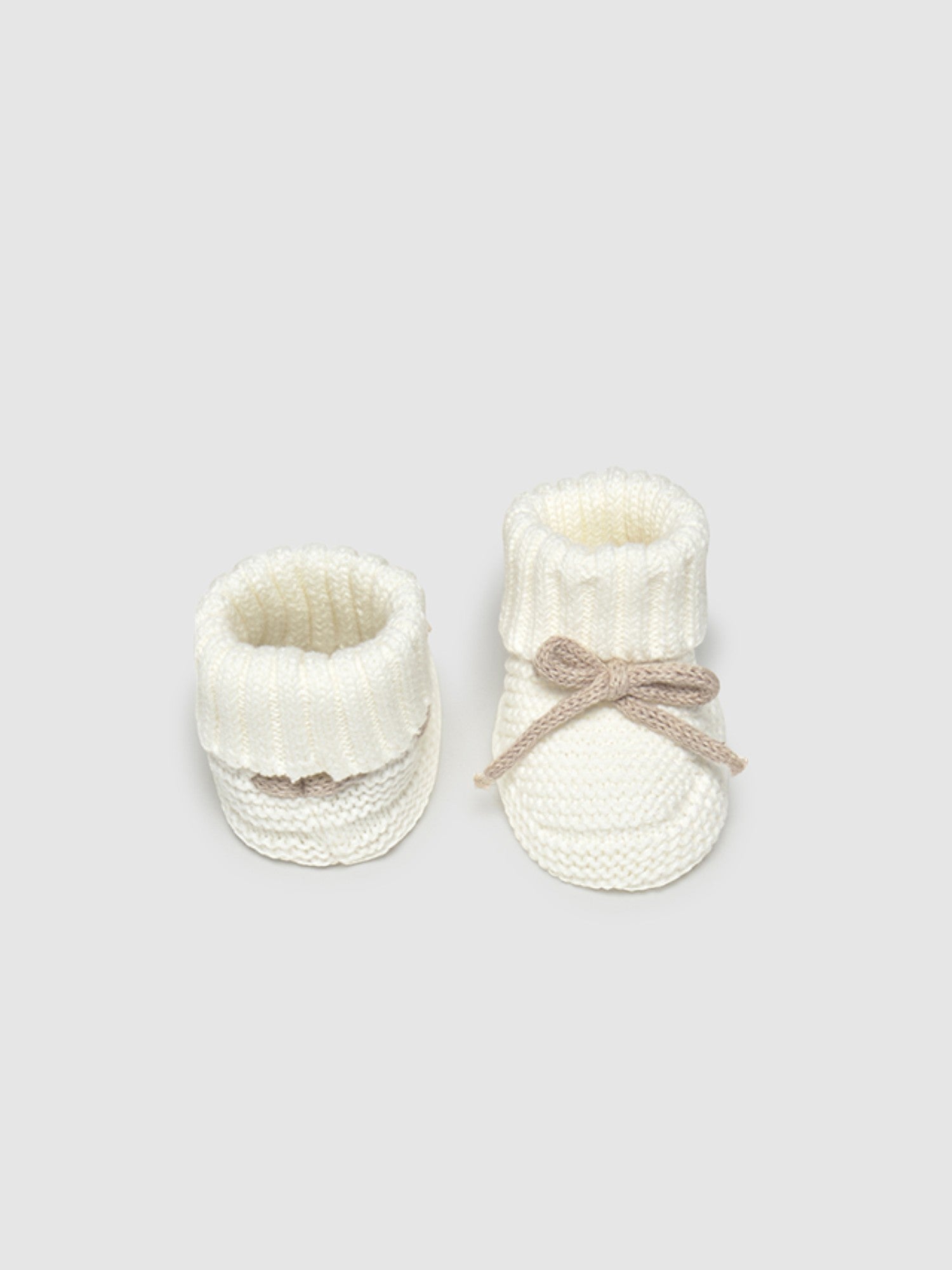 Babbucce Neonato ECRU 9970/85 -  NANU' BABY