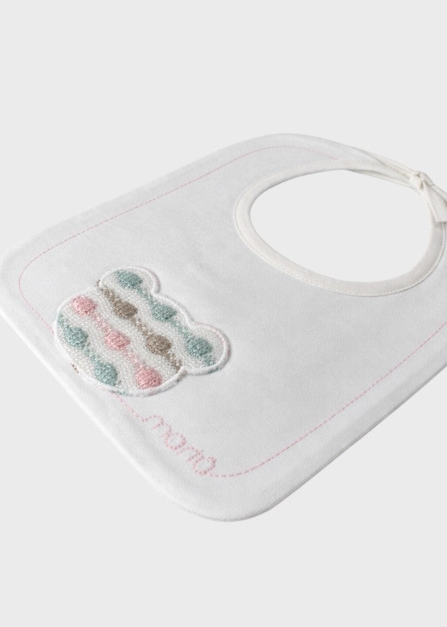 Bavetta Cotone Teddy Rosa EK51BAV/R