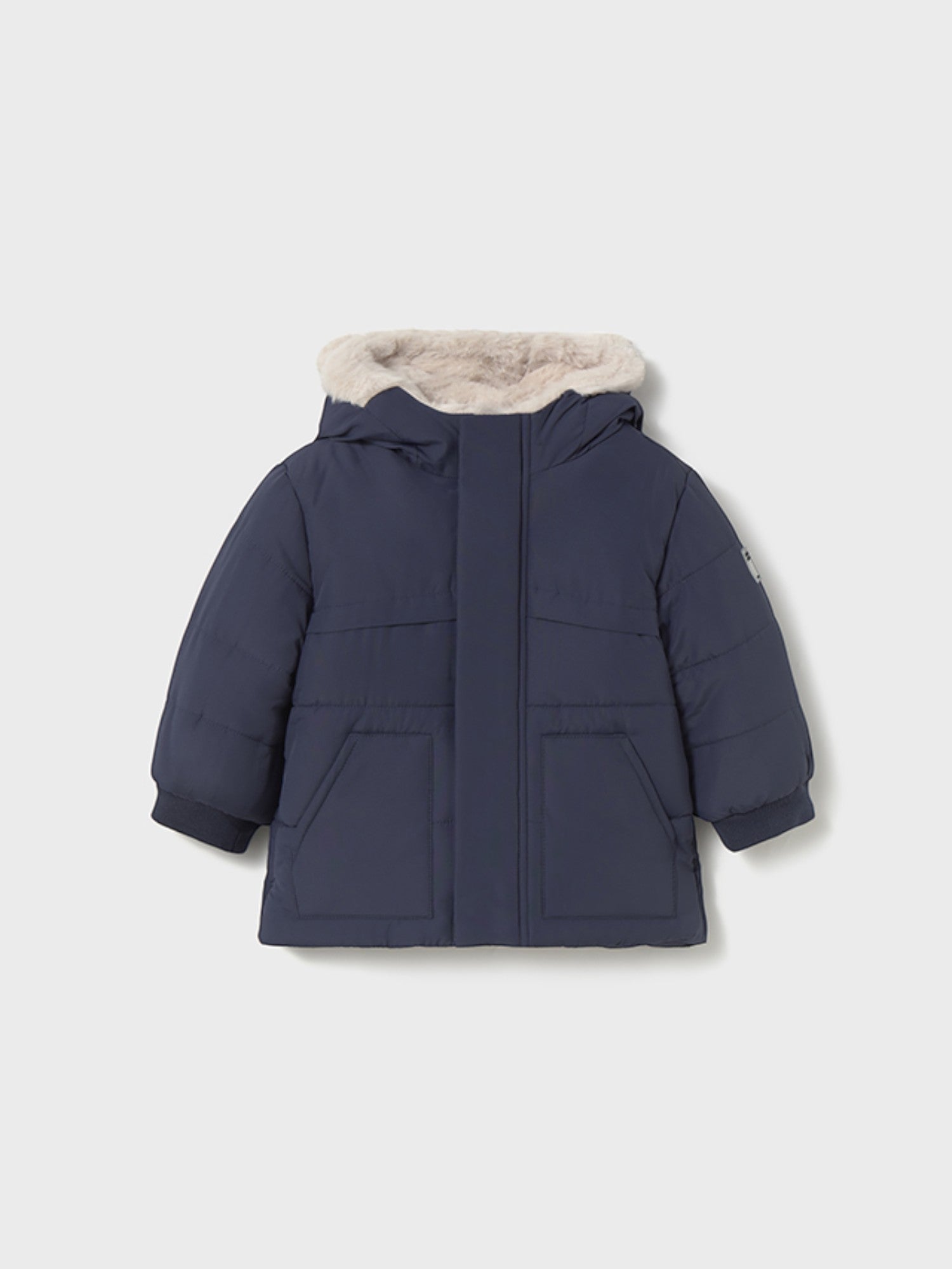 Giaccone orecchie pelo Bimbo Blu 2424/51 -  NANU' BABY