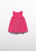 Abito Tulle Fiori 3D 5021/19