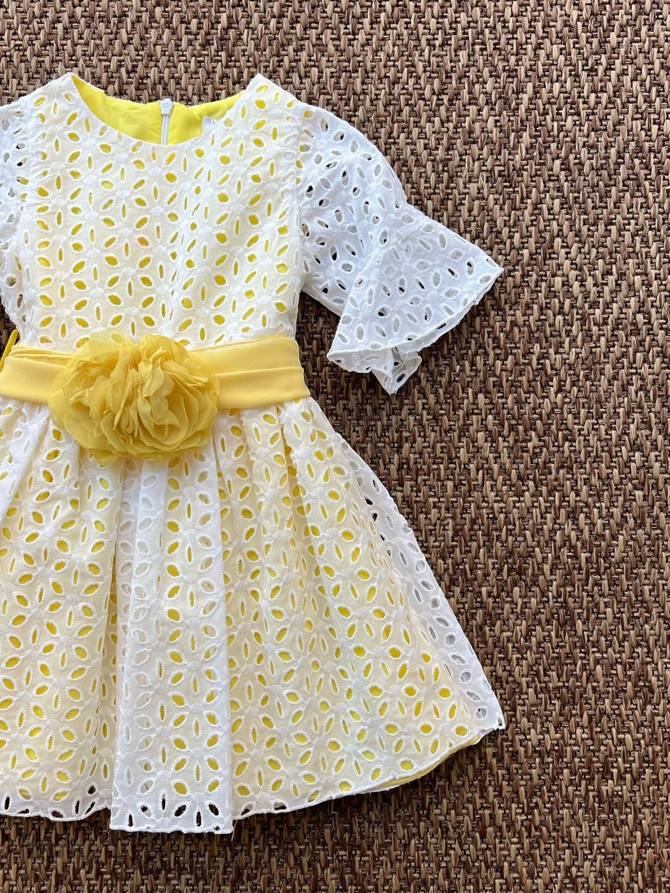 ABITO Bimba GIALLO FF37036/T29/G
