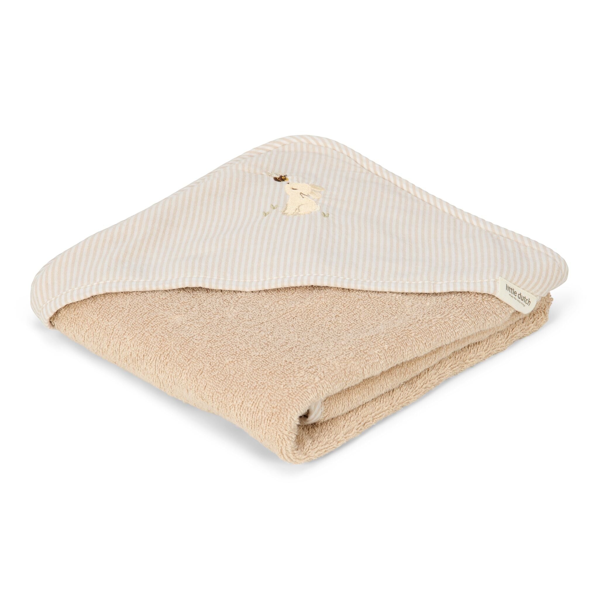 Accappatoio con cappuccio Baby Bunny - 75x75  Beige TE50695033