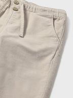 Pant.micropanno traforato Bimbo Avorio 2507/90