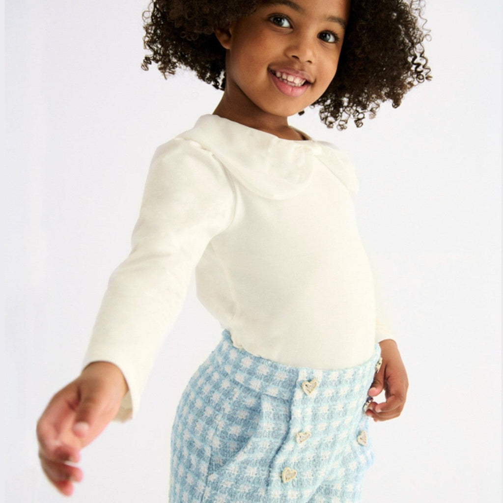 Bermuda quadri lurex Bimba Verde 5719/9 -  NANU' BABY