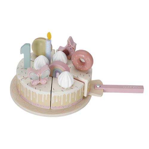 Torta di compleanno in legno  - 26 pezzi  AL CAMPIONE LD8015
