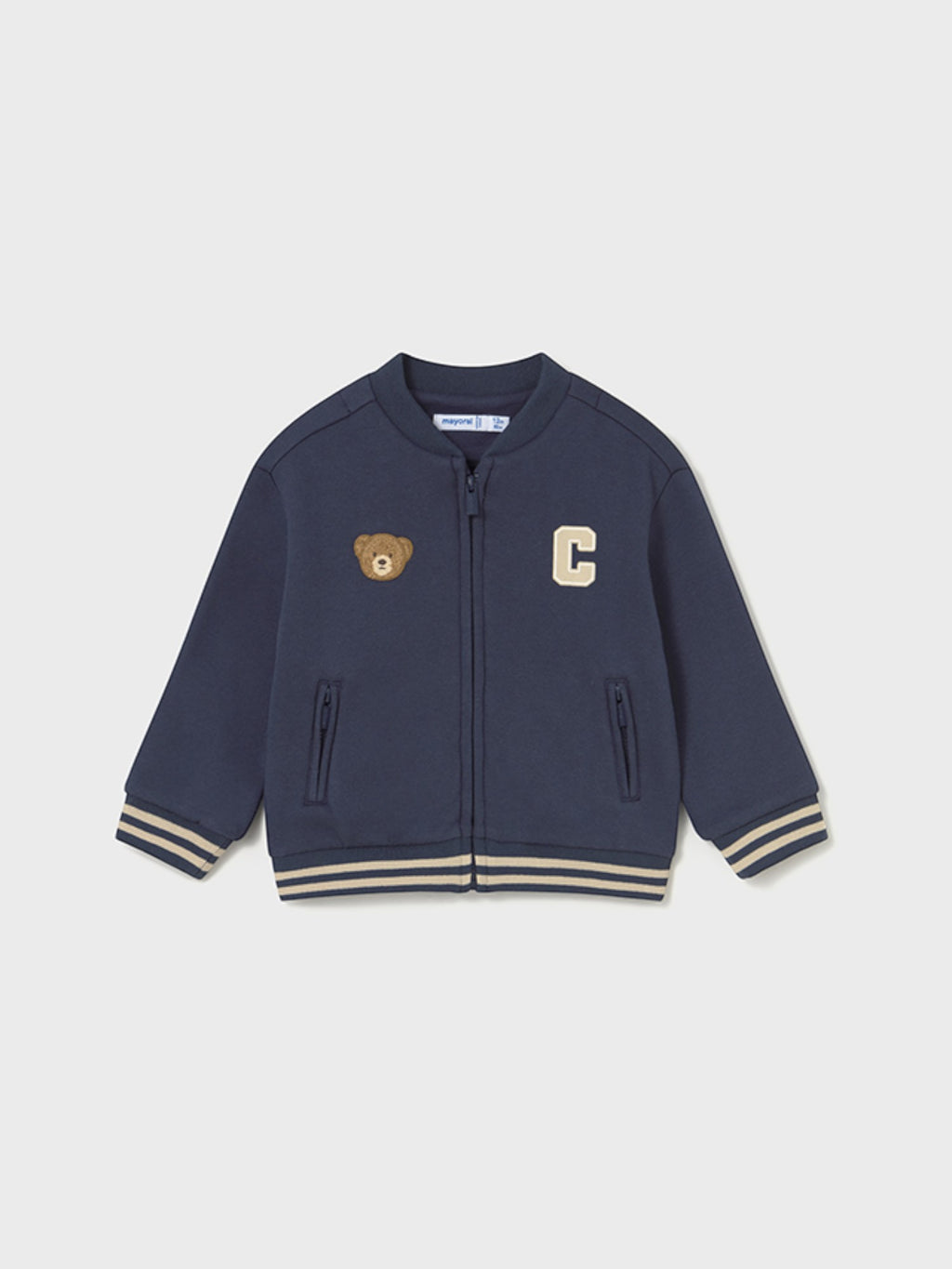 Felpa senza cappuccio Bimbo Blu 2426/17