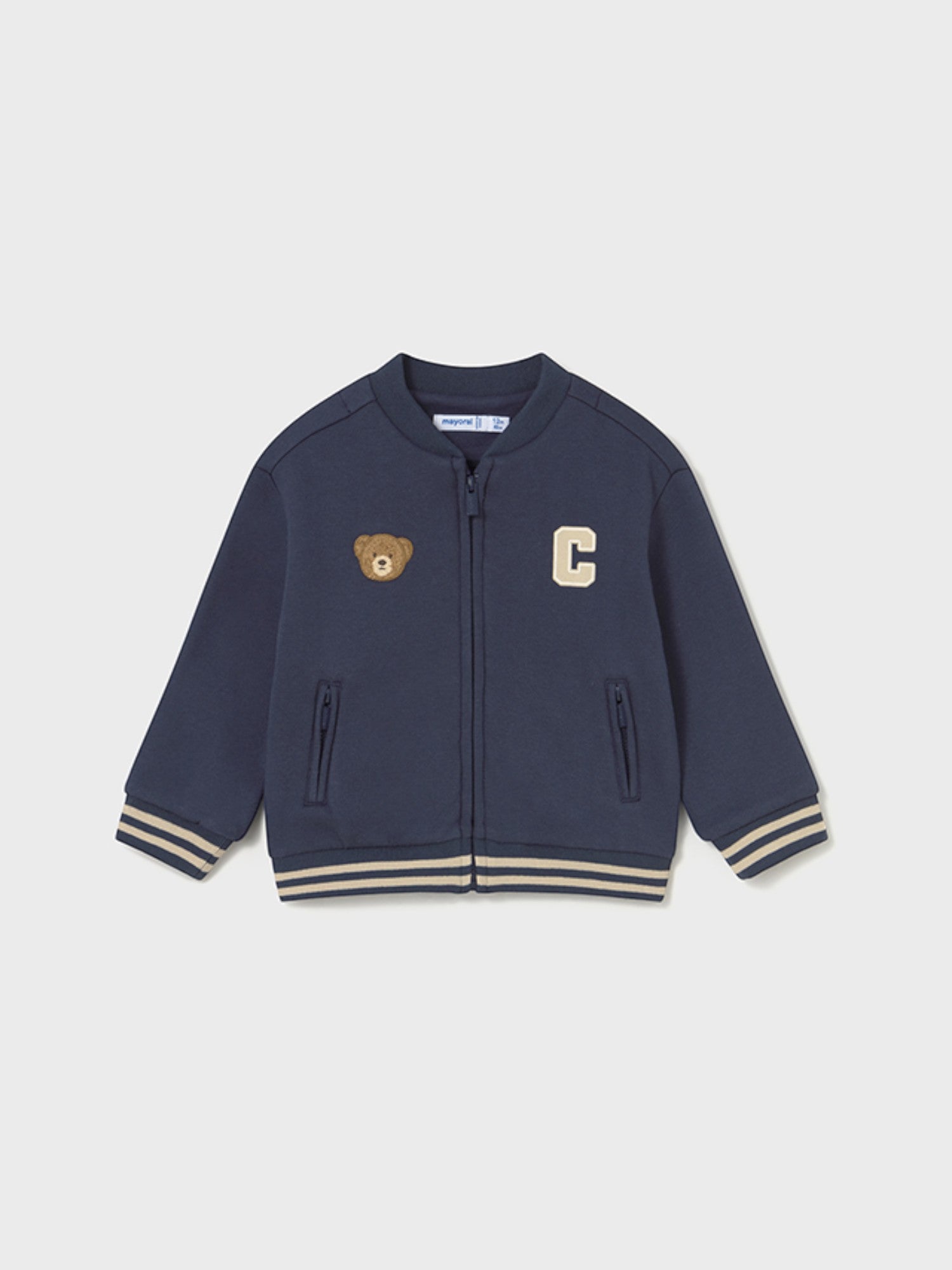 Felpa senza cappuccio Bimbo Blu 2426/17