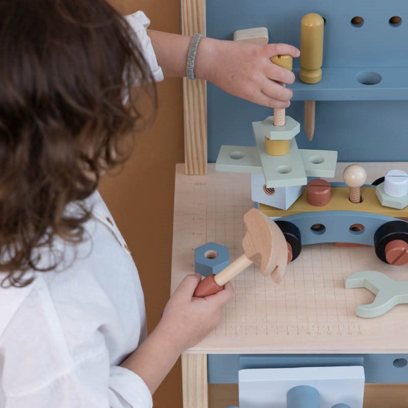 Banco da lavoro per bambini  MULTICOLORE LD7079