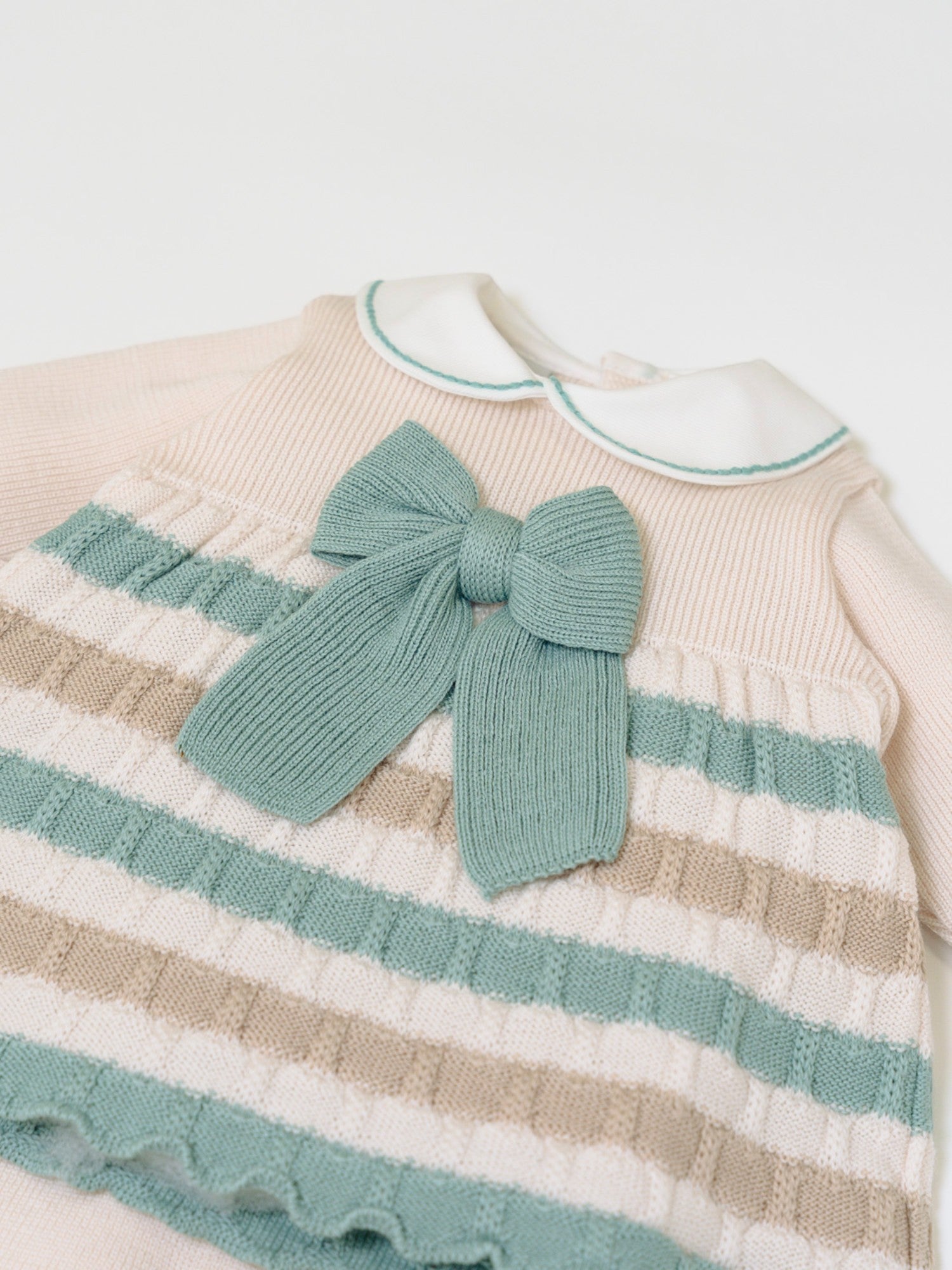 Completo nascita Neonata Verde IN2319/V -  NANU' BABY
