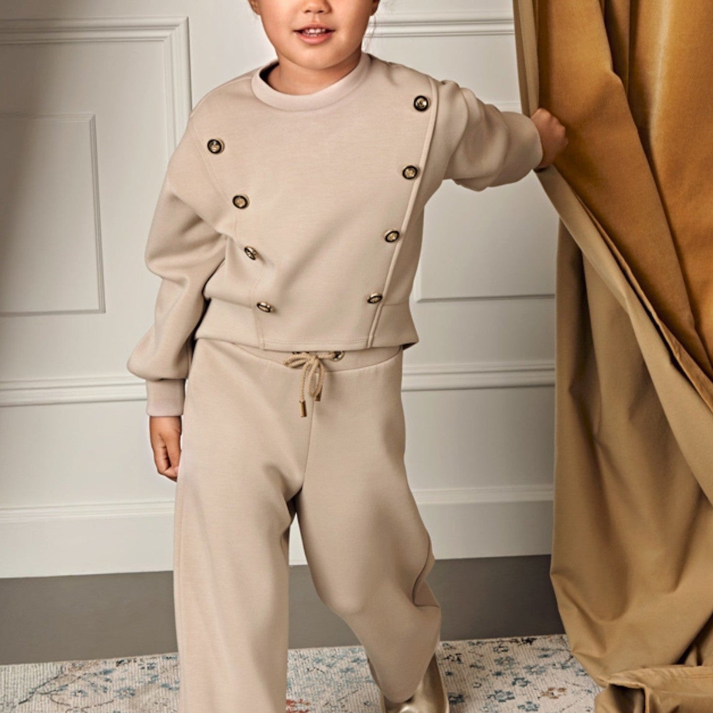 Compl. fascia contrasto Bimba Avorio 5730/67 -  NANU' BABY