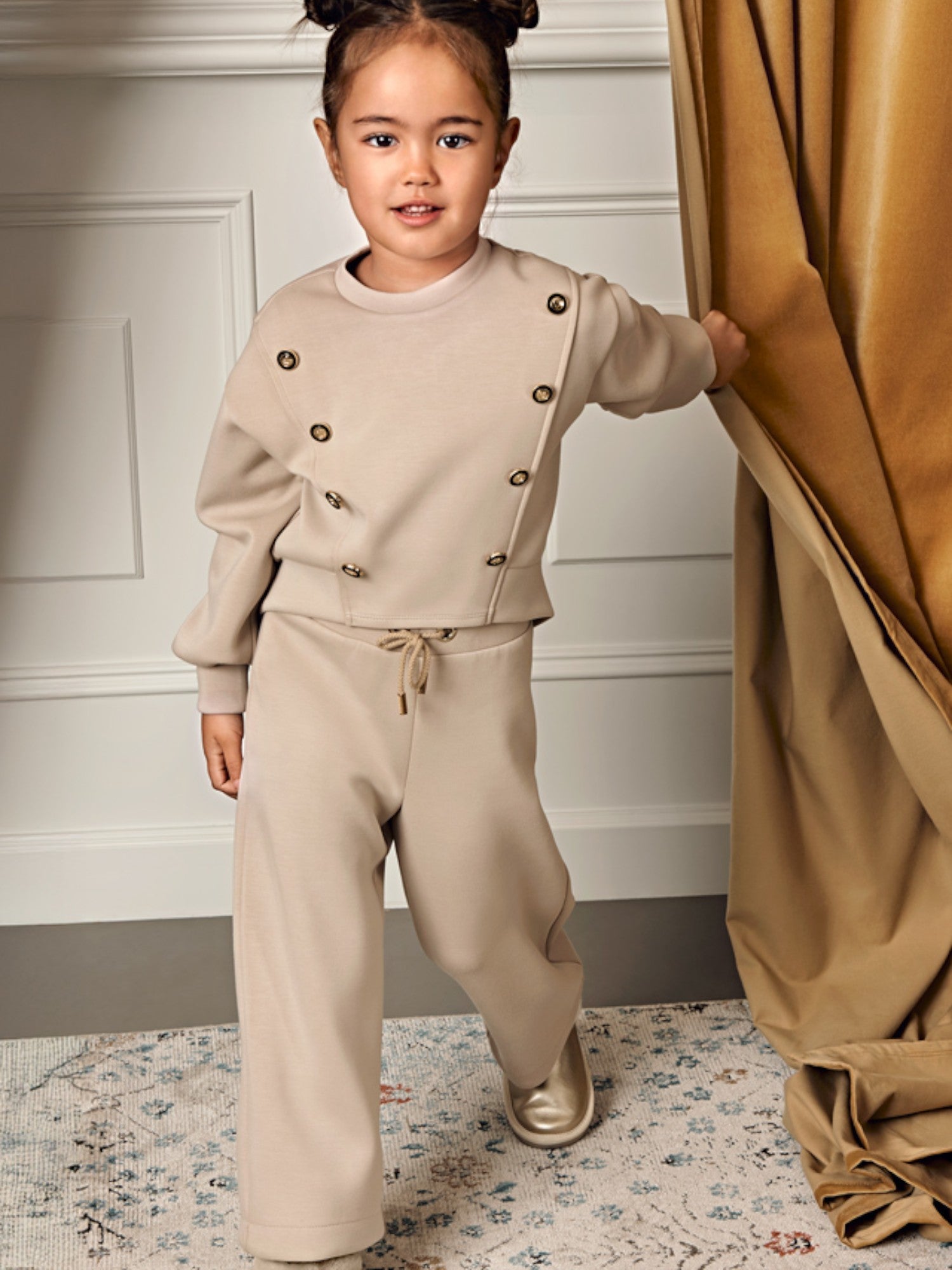 Compl. fascia contrasto Bimba Avorio 5730/67 -  NANU' BABY