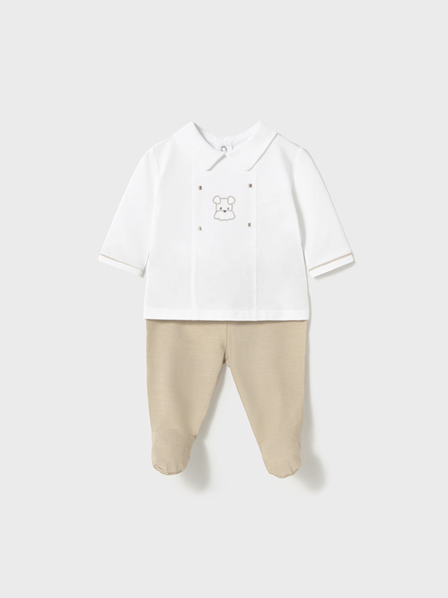 Completo ghettina Neonato BEIGE 1558 /BE