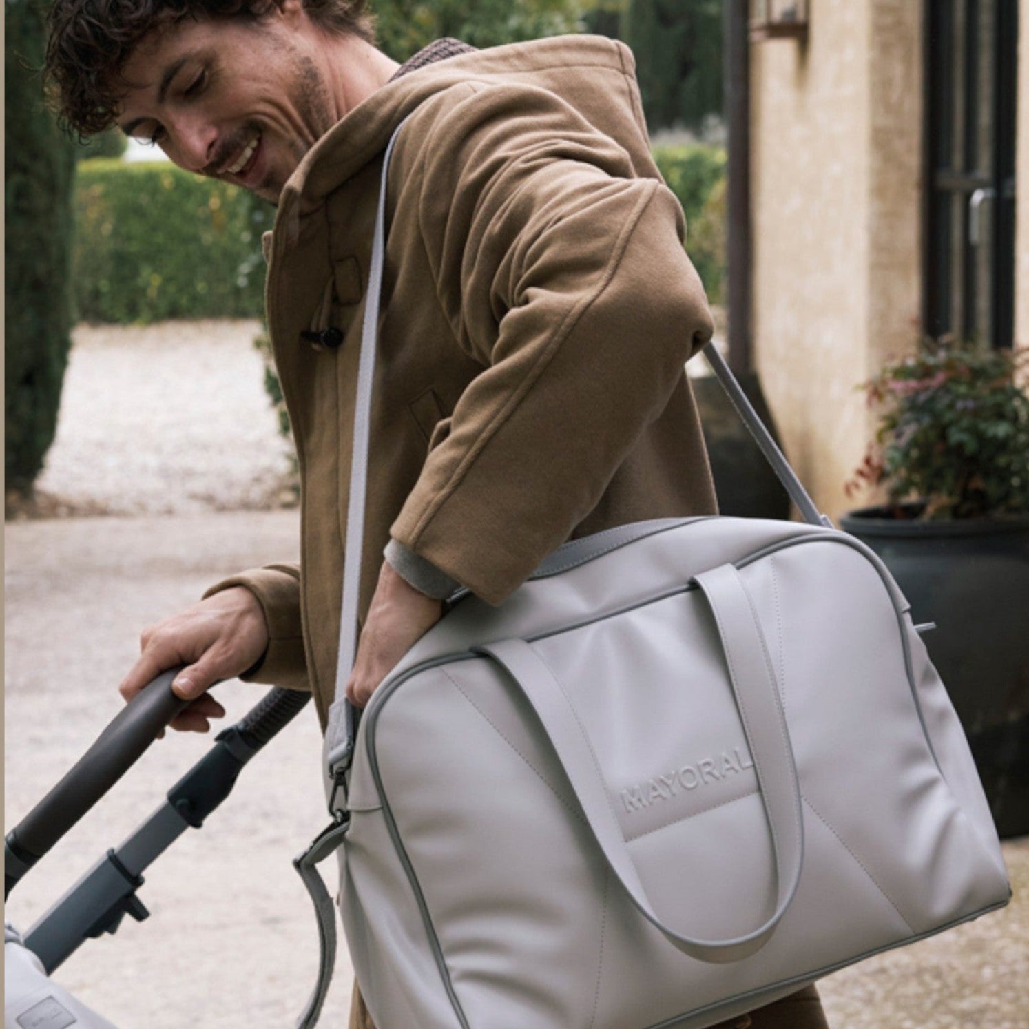 Borsa grande pu  Grigio 19966/64 -  NANU' BABY