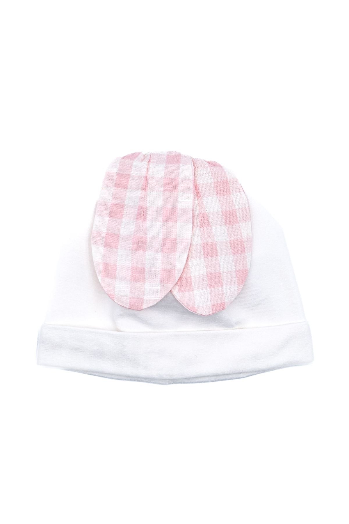 Cuffia Coniglietta Neonata VANIGLIA EL2573 -  NANU' BABY