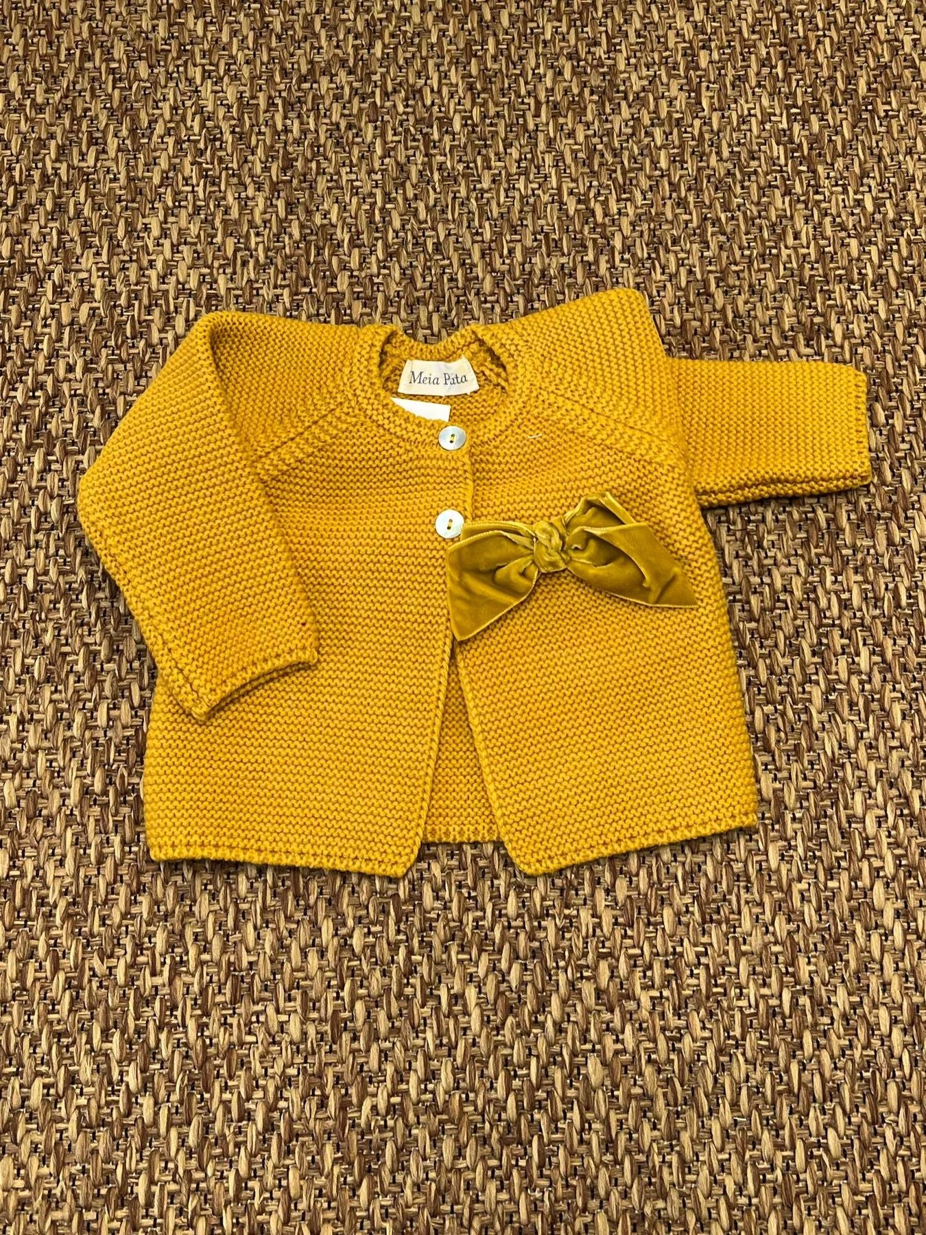 Giacchino Bimba GIALLO MP2010/G -  NANU' BABY