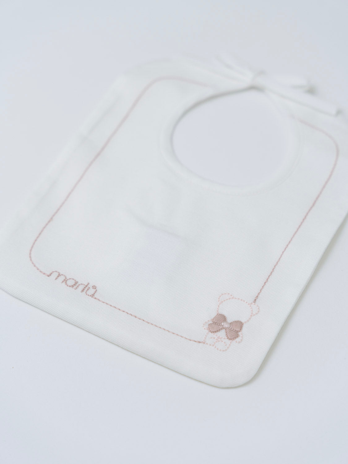 Bavetta Neonata BIANCO IN59BAV/R -  NANU' BABY