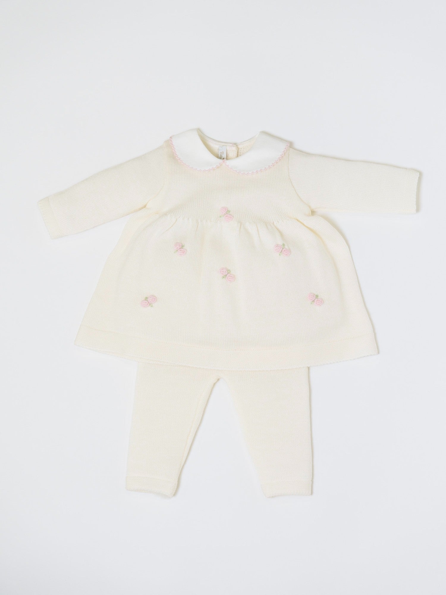 Completo nascita Roselline Neonata PANNA ROSELLINE/432 -  NANU' BABY