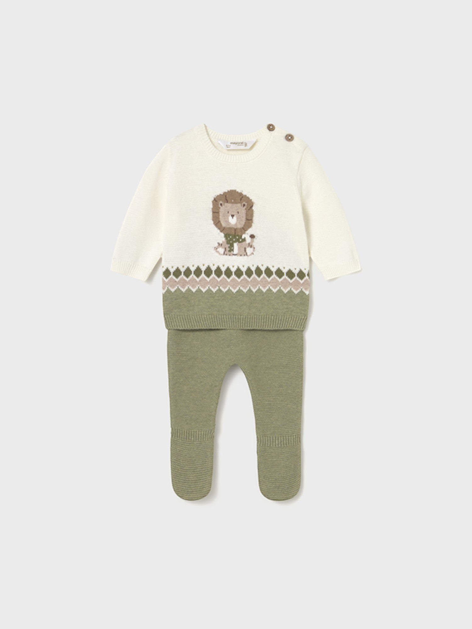 Completo nascita Neonato Verde 2563/72 -  NANU' BABY