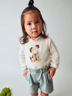 Twill Bermuda Shorts für Mädchen SKY 2261/15