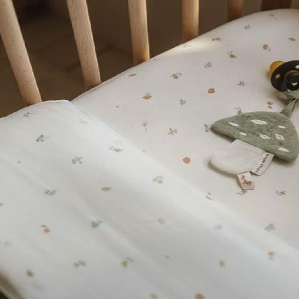 Lenzuolo culla - Amici della foresta Neonato BIANCO TE10294030 -  NANU' BABY