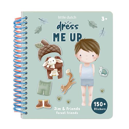 Libro Dress me up Forest Friends  Multicolore 126331 -  NANU' BABY